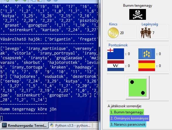 This picture shows a part of the console and the game's UI at the same time.